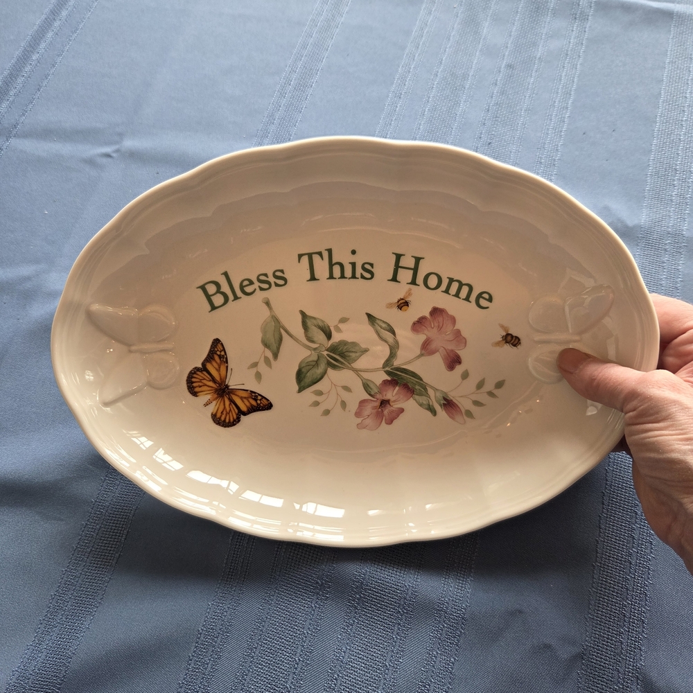 Lenox Bless This Home Serving dish - Picture 6 of 9